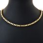 Vintage Cartier Agrafe 18K Yellow Gold Link Chain Necklace