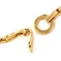 Vintage Cartier Agrafe 18K Yellow Gold Link Chain Necklace