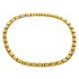 Roberto Coin Appassionata Diamond 18K Yellow Gold Classic Link Choker Necklace
