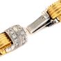 Roberto Coin Appassionata Diamond 18K Yellow Gold Classic Link Choker Necklace