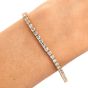 Classic 5.25CT Diamond 14K Yellow Gold Tennis Bracelet