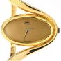 Girard Perragaux 1980s 18K Gold Oval Dial Bangle Watch-Dover Jewelry