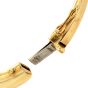 Girard Perragaux 1980s 18K Gold Oval Dial Bangle Watch-Dover Jewelry