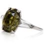 Rare 5.33ct Natural AGL Color Change Alexandrite Diamond Platinum Ring