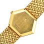 Piaget Vintage Ref 9559 18K Yellow Gold Hexagonal Black Dial Ladies Watch
