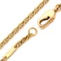 Carrera Y Carrera Diamond 18k yellow Gold Moon Child Pendant Chain Necklace