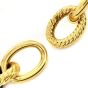 David Yurman 18K Yellow Gold Hematite 17 mm Link Necklace - Dover Jewelry