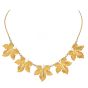 Mario Buccellati 18K Yellow Gold Maple Leaf Pendant Necklace