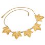 Mario Buccellati 18K Yellow Gold Maple Leaf Pendant Necklace