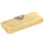   Vintage Italian Diamond Solid 18K Gold Tiara Compact Box -Dover jewelry