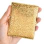 Vintage Buccellati 18K Yellow Gold Floral Textured Compact Gold Wallet Box