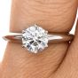 Tiffany & Co. GIA Diamond Platinum Solitaire "The Tiffany" Engagment Ring