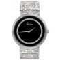 Piaget Diamond Onyx 18K White Gold Ref 12343 Automatic  Watch
