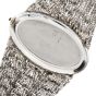 Vintage Corum 18K White Gold Oval Cow Two Tone Dial Ladies Wristwatch