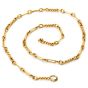 David Webb Vintage 18K Yellow Gold Fancy Link Chain Necklace