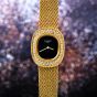 Vintage Patek Phillipe Ellipse Diamond Onyx Dial 18K Yellow Gold Manual Winding Lady Watch