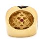 Roberto Coin 18K Yellow Gold Enamel Animallier Leopard Cocktail Ring