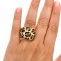 Roberto Coin 18K Yellow Gold Enamel Animallier Leopard Cocktail Ring