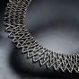 GARAVELLI Designer 7.40cts Diamond 18k Gold Cleopatra Lace Necklace
