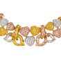 16.55 ct GIA Natural Pink Fancy Intense Yellow Diamond Heart 18K Necklace