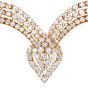 M. Gerard 61.44cts Diamond Yellow Gold Choker Necklace