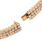 M. Gerard 61.44cts Diamond Yellow Gold Choker Necklace