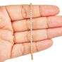 Natural 1.95cts Round Diamond 18K Gold Tennis Bracelet-Dover Jewelry
