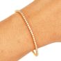 Natural 1.95cts Round Diamond 18K Gold Tennis Bracelet-Dover Jewelry