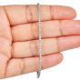 Natural 1.71cts Round Diamond 18K Gold Tennis Bracelet-Dover Jewelry