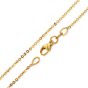 Estate Graduated 1.01cts Diamond 14K Yellow Gold Smile Pendant Chain Necklace