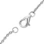 Estate 2.08cts Diamond 14K White Gold Tennis Line Link Chain Necklace