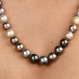 29 Inches 12mm  South sea Pearl 18K Gold Clasp Necklace