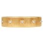  Buccellati Macri 18K Gold Diamond Wide Bangle Bracelet|Dover Jewelry|