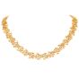  Buccellati Vintage Woven 18K Gold Textured Link Choker Necklace