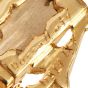  Buccellati Vintage Woven 18K Gold Textured Link Choker Necklace