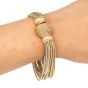 Marchisio Italy 18K Gold Rope Multi Strand Wrap Bracelet-Dover Jewelry