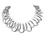 Stefan Hefner Diamond 18K White Gold Spring Link Collar Necklace