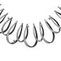 Stefan Hefner Diamond 18K White Gold Spring Link Collar Necklace