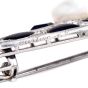 Cartier Art Deco Diamond Pearl Onyx Platinum Brooch Pin-Dover Jewelry