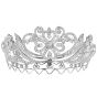 Antique French Diamond Platinum Floral Wedding Tiara |Dover Jewelry|