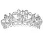 Antique French Diamond Platinum Floral Wedding Tiara |Dover Jewelry|