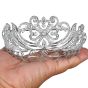 Antique French Diamond Platinum Floral Wedding Tiara |Dover Jewelry|