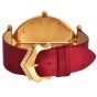 The Royal Diamond Lady Double Diamond Ruby 18K Watch|Dover jewelry|