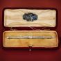 Antique Art Deco Old European Diamond Platinum  Bar Pin Brooch