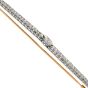Antique Art Deco Old European Diamond Platinum  Bar Pin Brooch
