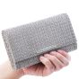 Vintage Diamond 18K White Gold Ladies Clutch Purse