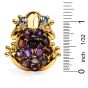  Estate GIA Natural Sapphires Topaz 18k Platinum Frog Brooch Pin Pendant