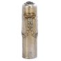 Antique 1800s GIA Blue Sapphire Diamond Fine Silver Collectible Perfume Bottle
