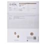 Vintage GIA 10.60cts  Imperial Topaz Diamond 18K Gold Earrings 