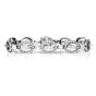 Estate Diamond 18K Gold Oval Style Link Bracelet-Dover Jewelry